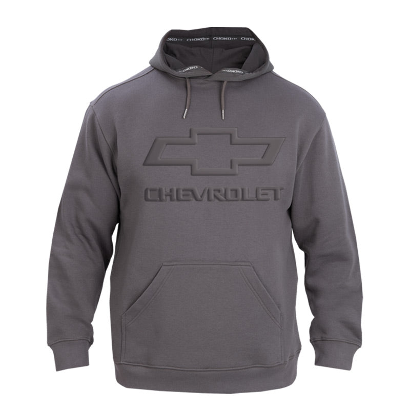 Embossed Unisex Motion Pullover Hoodie