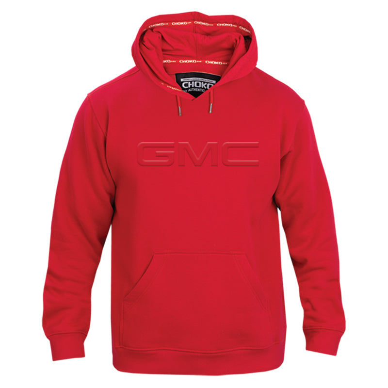 Embossed Unisex Motion Pullover Hoodie