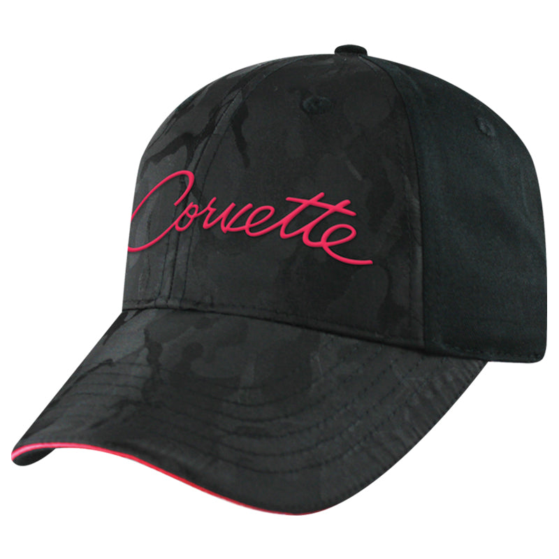 Ladies Woven Camo Velcro® Cap