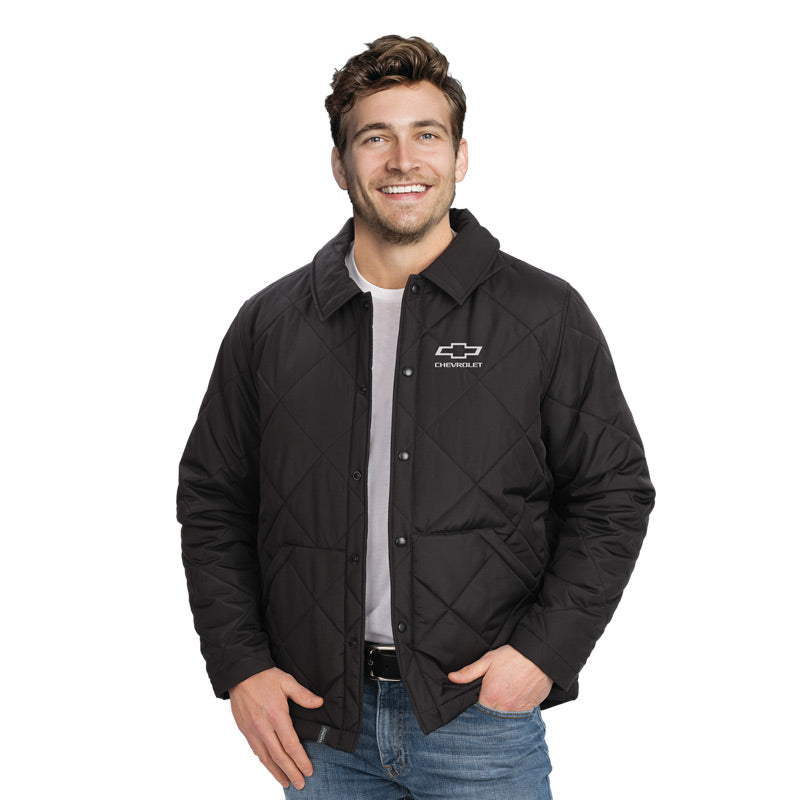 Men's Essential Quilted Snap Jacket