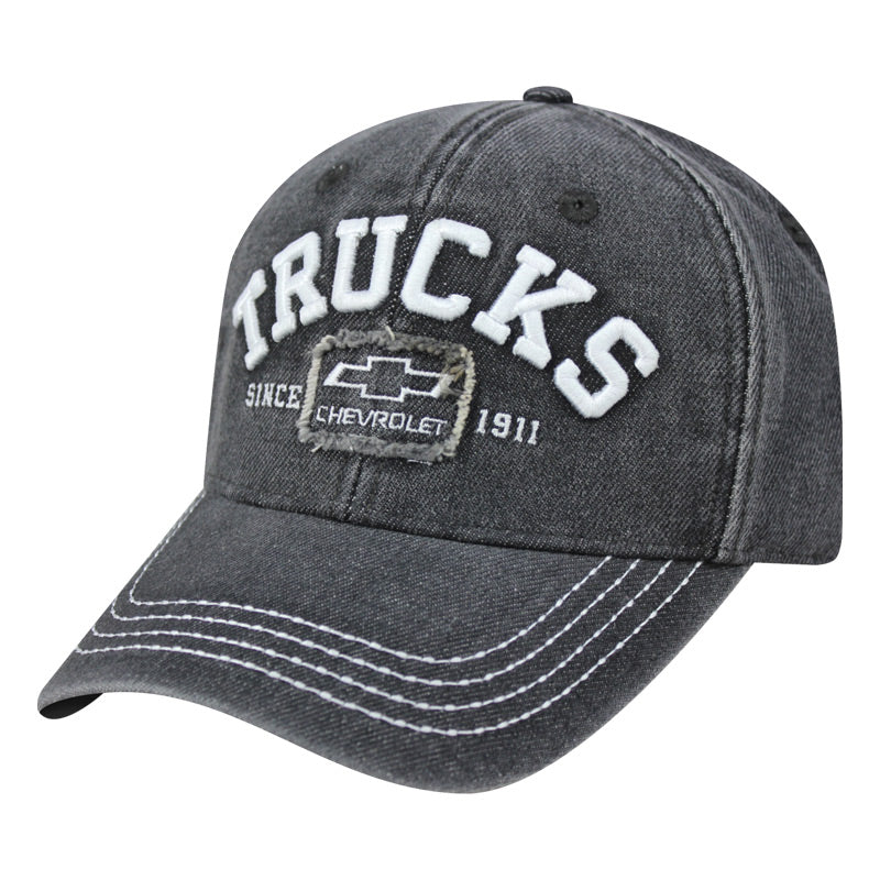 Distressed 3D Trucks Buckle Cap