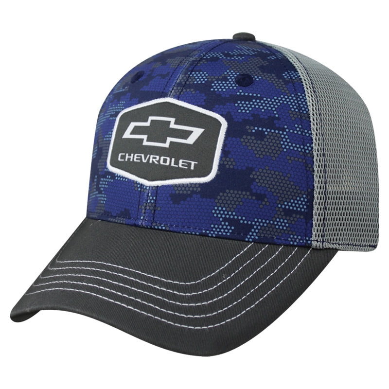 Digital Camo Patch Mesh Snap Cap