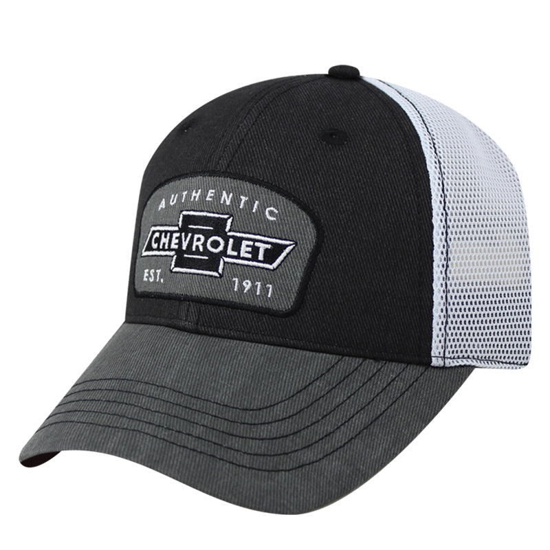 Vintage Patch Mesh Snap Cap