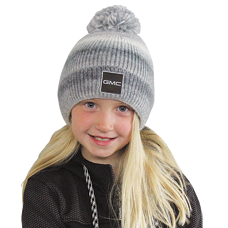 Kid's Lodge Turn up Toque w/Pom