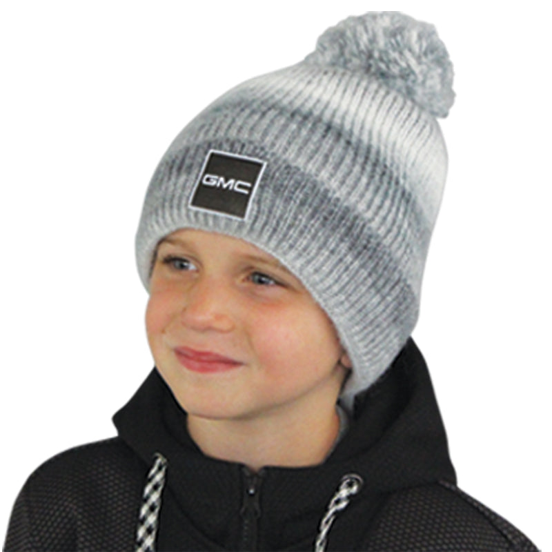 Kid's Lodge Turn up Toque w/Pom