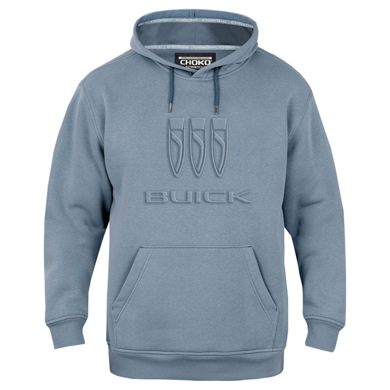Embossed Unisex Motion Pullover Hoodie