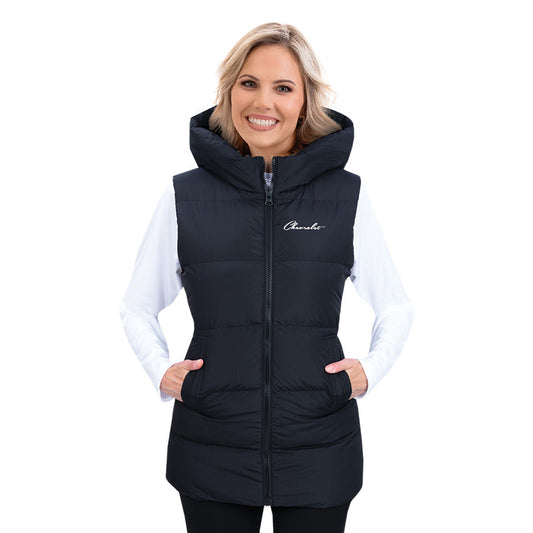 Ladies 3/4 Puff Vest