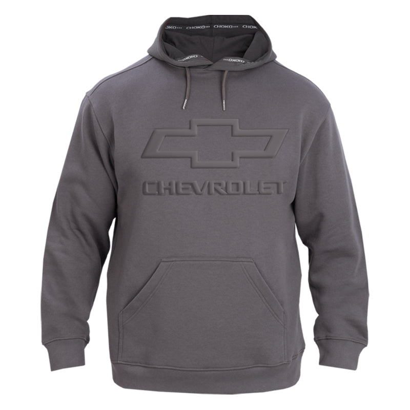 Embossed Unisex Motion Pullover Hoodie