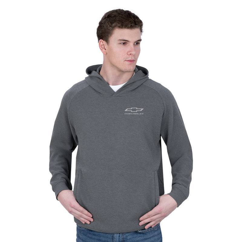 Men's Textured Pullover Hoodie