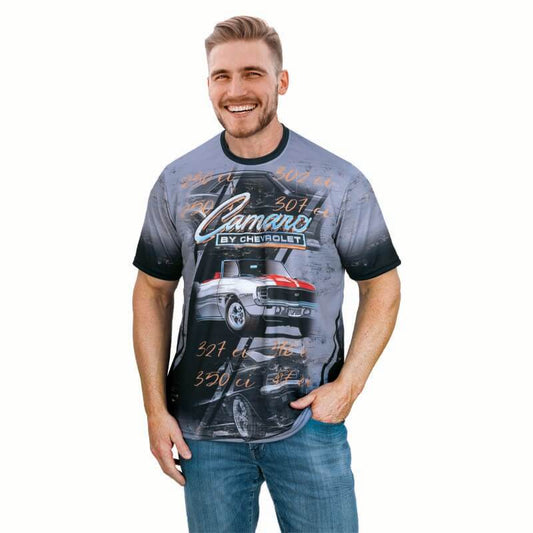 Camaro Sublimated S/S Sport Shirt