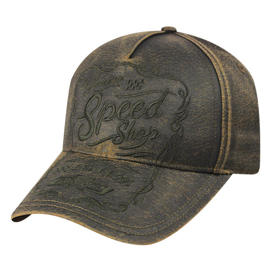 Speed Shop Tattoo Embroidery Velcro® Cap