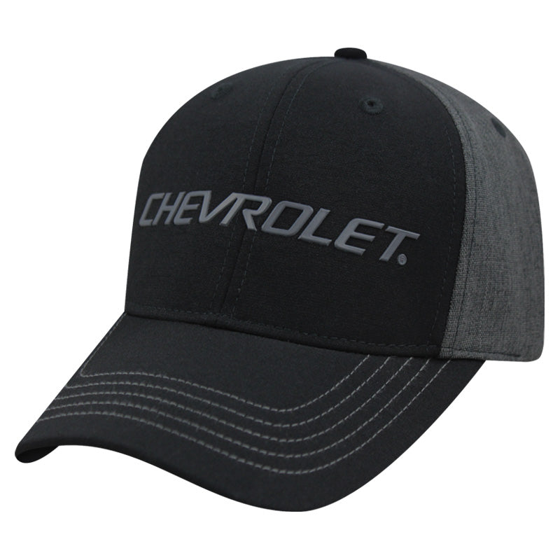 Blackout Sheen Stretch Velcro¨ Cap