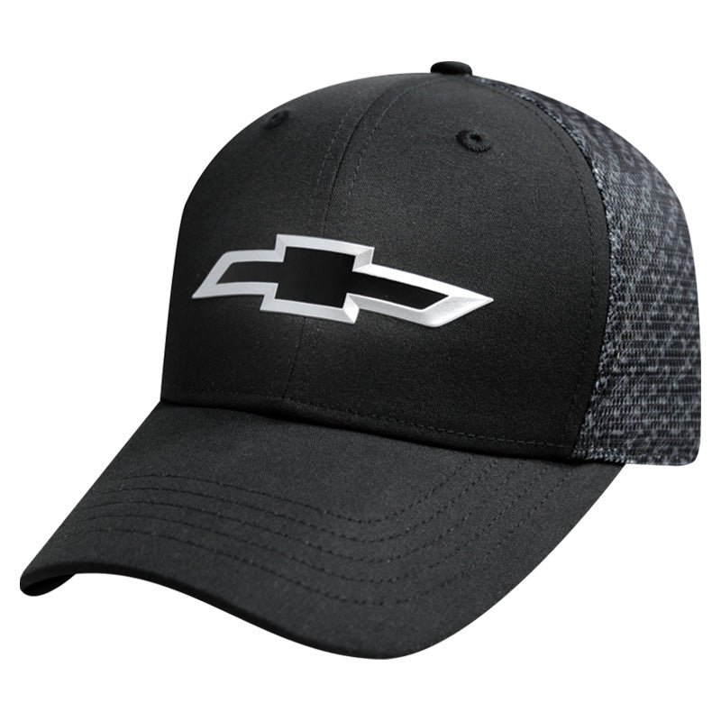 New Badge Blackout Mesh Snap Cap
