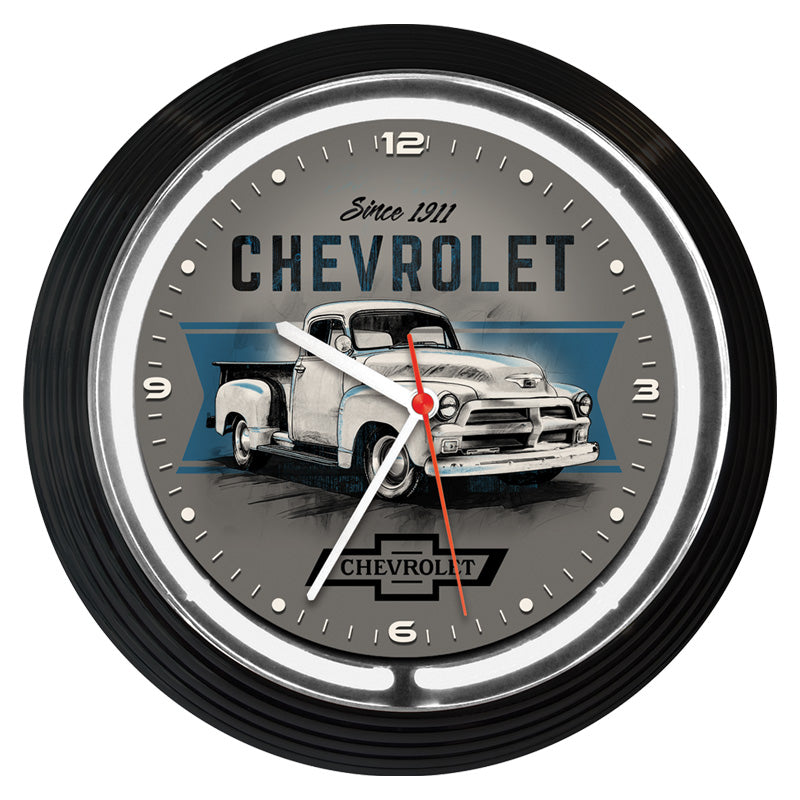 Since 1911 Truck Neon Clock