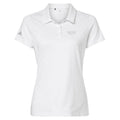 Ladies Adidas Textured Stripe Polo