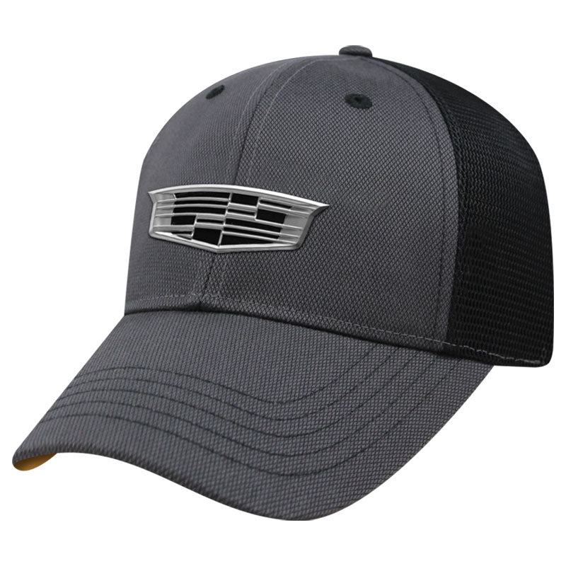 Chrome Badge Snap Cap