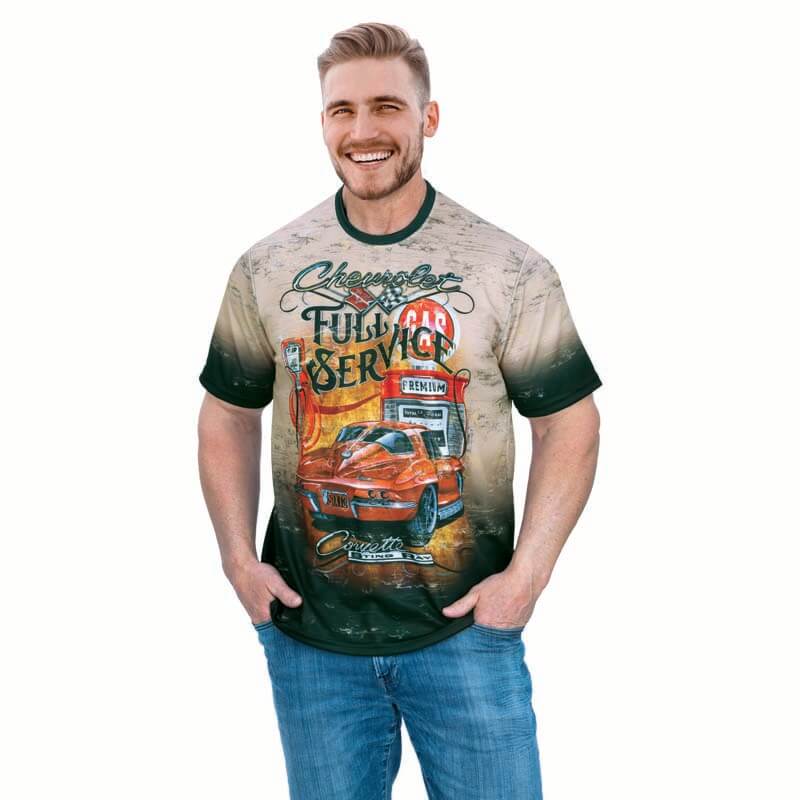 SixT3 Sting Ray Sublimated S/S Sport Shirt