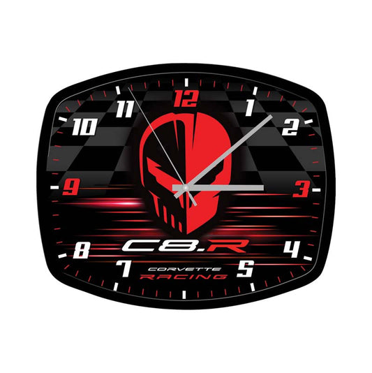 Jake C8-R Racing Shop Clock