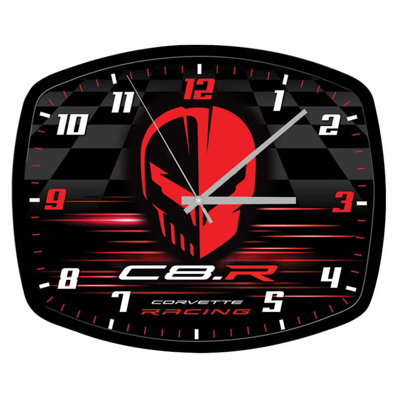 Jake C8-R Racing Shop Clock