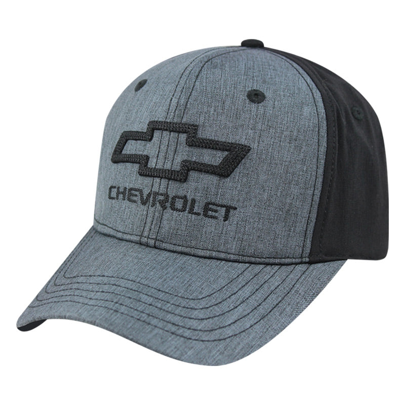 Mélange Chain Embroidery Full Back Cap