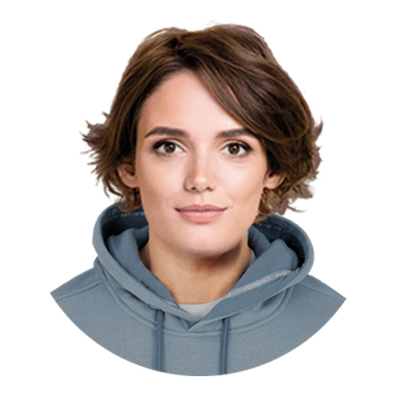 Embossed Unisex Motion Pullover Hoodie