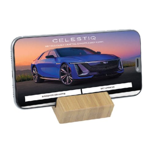 Bamboo Cell Phone Holder