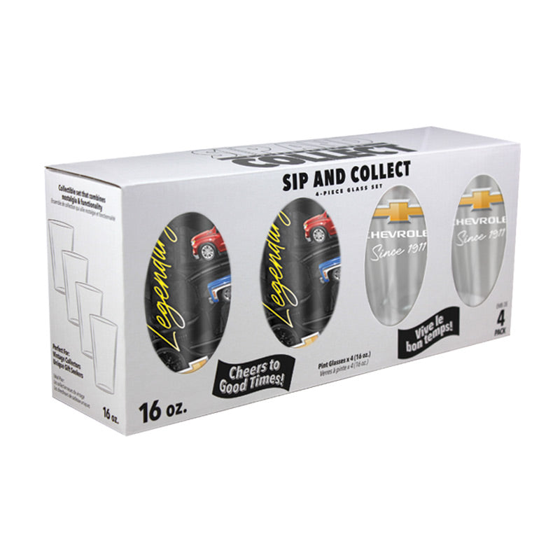 Chevrolet Pint Glass - 4 PK
*April Launch