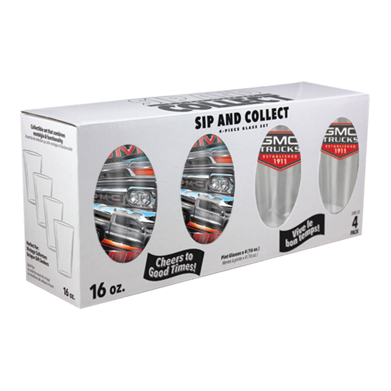 GMC Pint Glass - 4 PK