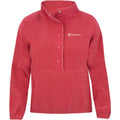 Ladies Plush 1/2 Snap Micro-fleece