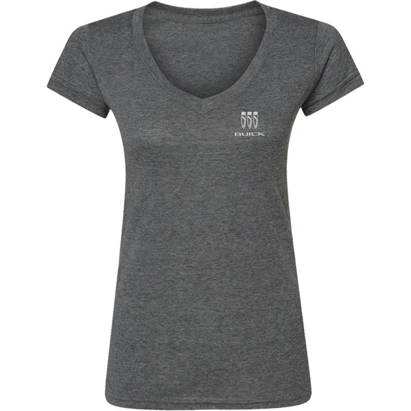 Ladies V-Neck Buick S/S T-Shirt