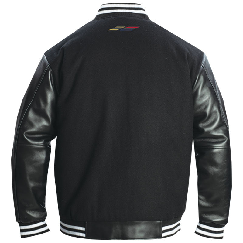 Elite Melton Leather Jacket - Cadillac Racing