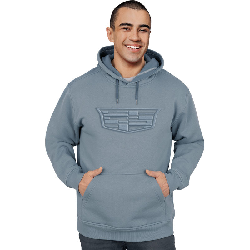 Embossed Unisex Motion Pullover Hoodie