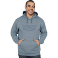 Embossed Unisex Motion Pullover Hoodie