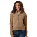 Ladies Mantra Half-Zip Ottoman Pullover by North End