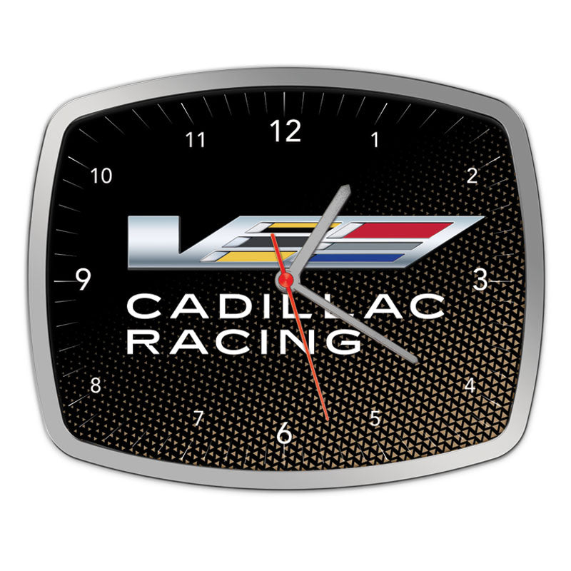Cadillac Racing Shop Clock