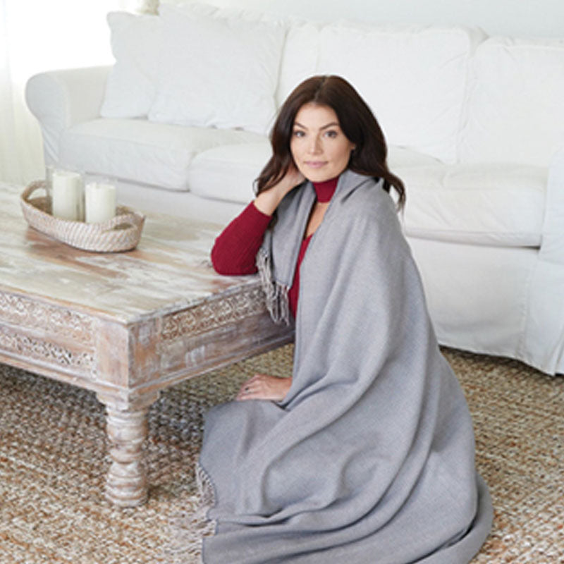 Herringbone Throw